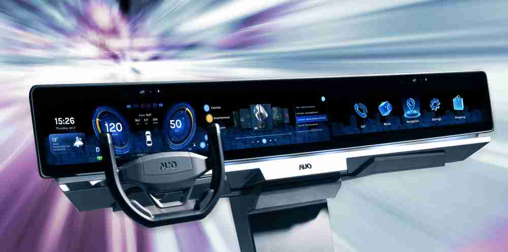 PA直营开拓前瞻显示技术创新应用，，，，结合优异整合设计能力，，，开发智能车载FIDM Plus一体化显示方案，，让驾驶操作与车内娱乐体验再进化