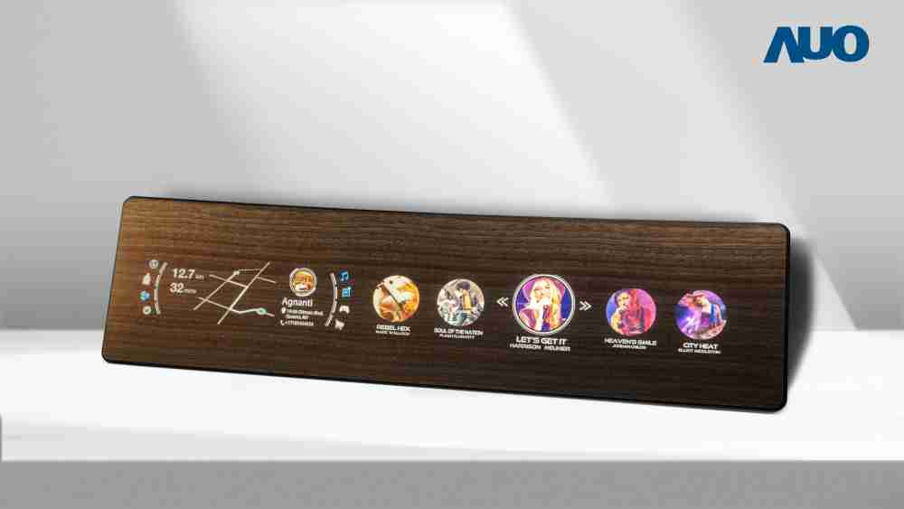 PA直营研发全球最高穿透度达80%的AmLED木纹显示器，，，，可于使用时呈现高亮度、、清晰可见的信息，，，，并在不使用时回归为单纯的饰板，，，节能兼具美观